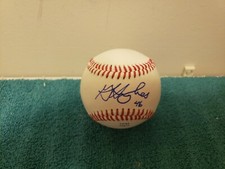 Gabriel Hughes Gonzaga signed Official League Baseball!! Colorado Rockies