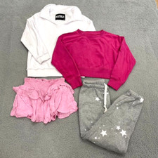Katie J Outfit Lot Girls Small Sweatshirt Skirt Sweatpants Sporty School Play