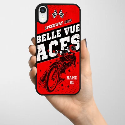 Personalised Belle Vue Aces iPhone Case Speedway Hard Phone Cover Gift SP01