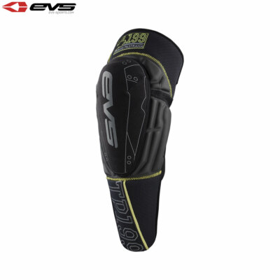 EVS T.Pastrana 199 Knee Pad Black Hi-Viz Youth - Motocross MX Off-Road