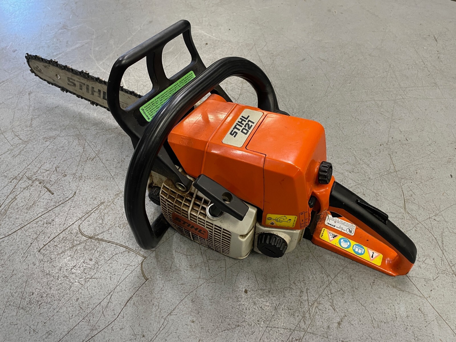 Stihl 021 Chain Saw w/16" Bar & Chain eBay