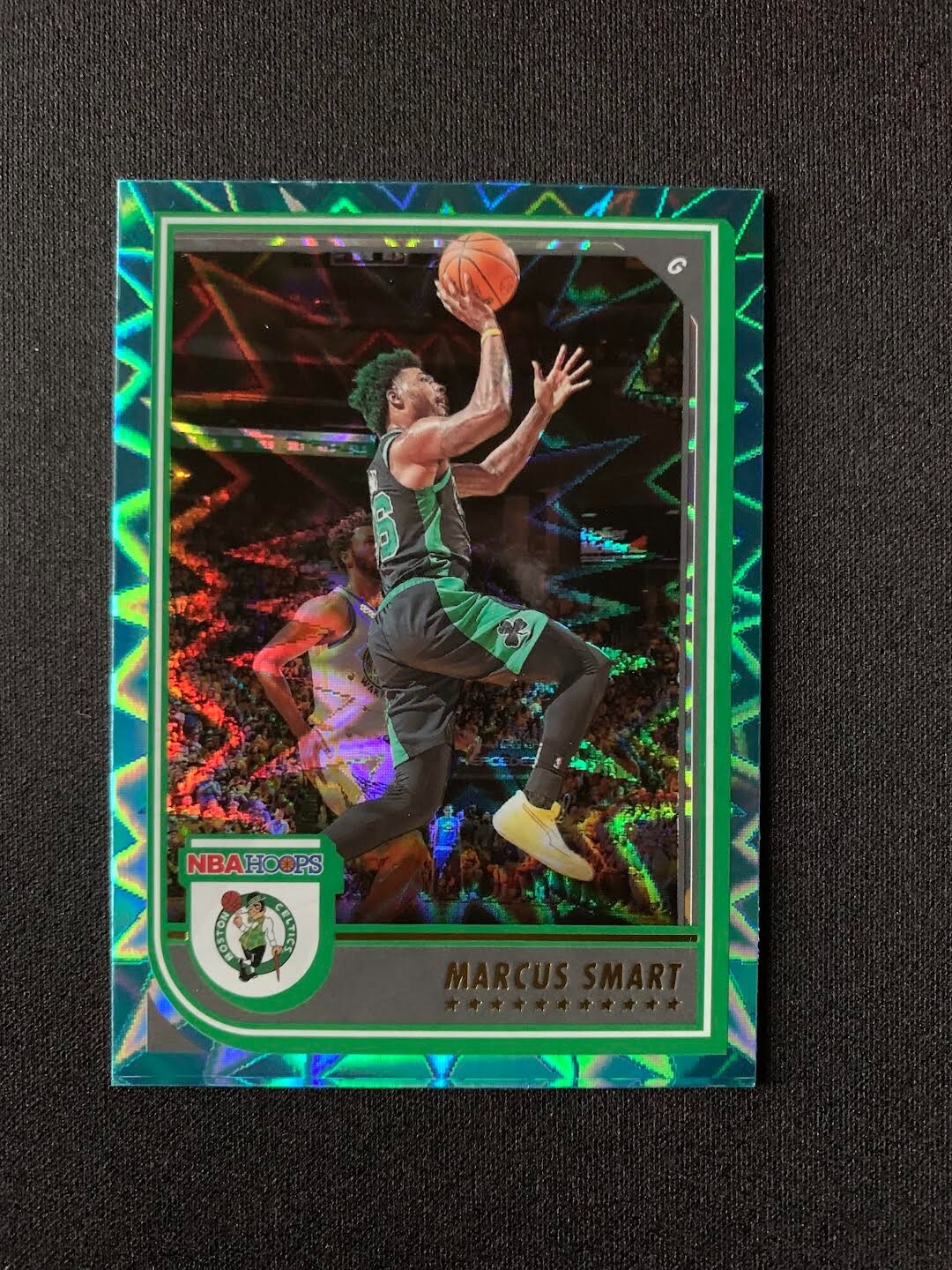 Marcus Smart 2022-23 Panini NBA Hoops TEAL EXPLOSION SP HOLO Celtics #4