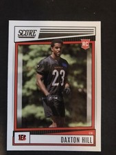 2022 Score Daxton Hill RC #366 Cincinnati Bengals