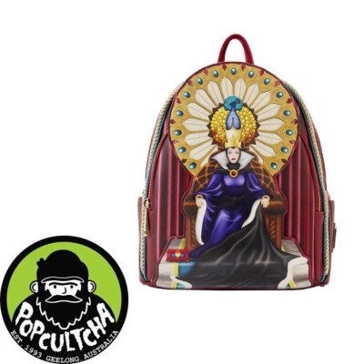 Snow White Evil Queen mini Backpack Loungfly Disney Snow White Evil Queen Throne Mini Backpack  main image 3