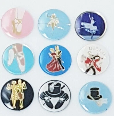 GLENWAY Trophäenzentren 25m Rund Vinyl Tanzballsaal Wasserhahn Disco Ballett Wahl