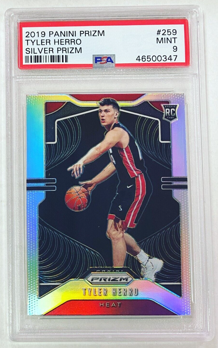 NBA カード Prizm Tyler Herro RC PSA9