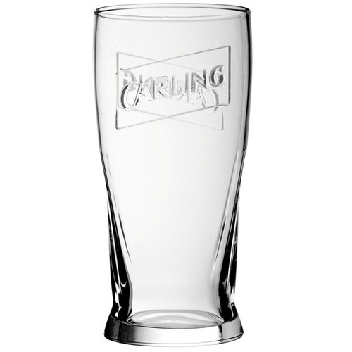 Personalised Engraved Half 1/2 Pint Embossed Carling Lager Beer Glass