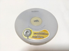 Sony D-EJ002 Walkman White Portable CD Player Tested Working Japan Audio Player