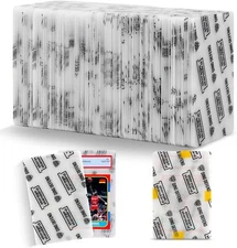 Card Protectors Trading Cards Shipping Supplies, 110-Pack 4'' x 6'' Graded Ca...