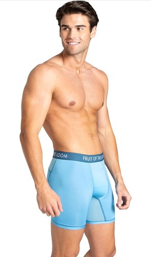 Fruit Of The Loom Select Breathable Performance MicroMesh 3TagFree Boxers Small - Picture 6 of 8