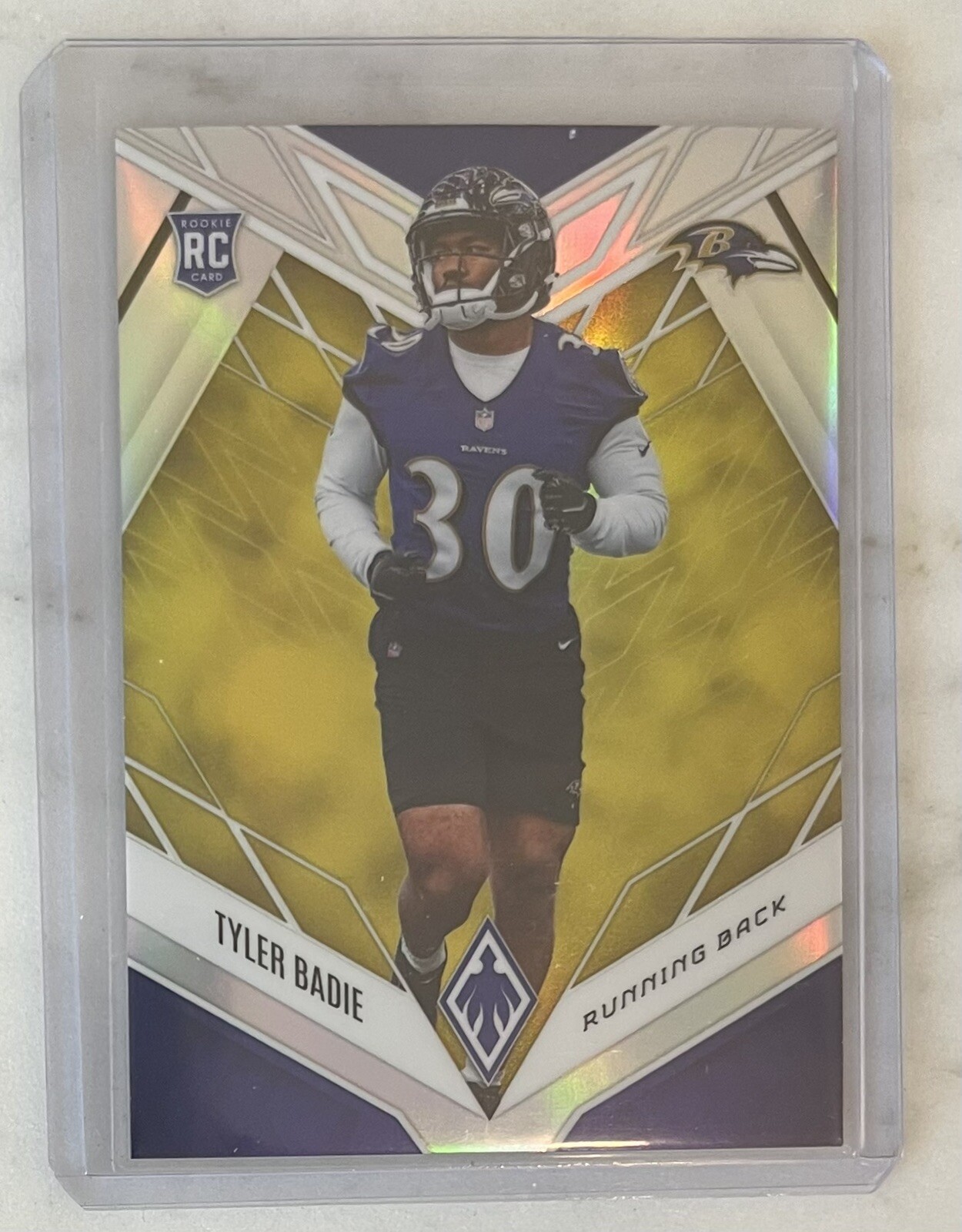 Tyler Badie Panini Phoenix #148 Yellow