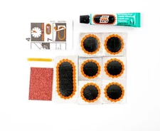 Rema TT02 Touring Inner Tube Patch Kit Puncture Repair Flat Fix Vulcanizing 