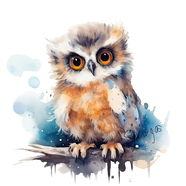 Illustration Art Birds Art Paintings