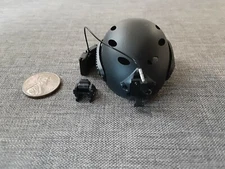 Hot Toys 1/6 Scale USA Modern Seal Protec Helmet Black for 12" Acton Figure L58