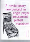 Wow! Original 1959 Gottlieb Miss Annabelle pinball flyer/brochure! Free Ship!