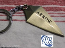 ARROW Tv series Based on DC Comics Green Arrow Movie Full Metal Keychain cosplay