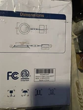 Fit For Amico LED Recessed Downlight 6” 4Pack 12W