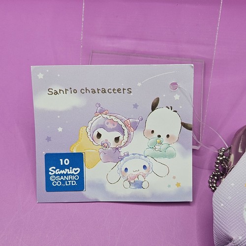 Sanrio Hello Kitty, Kuromi Pochacco lila kleiner Schlüsselanhänger Geldbörse - Bild 9 von 9