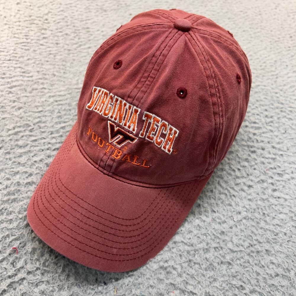 Virginia Tech Hokies Hat Cap Men One Size Strapback Football Team