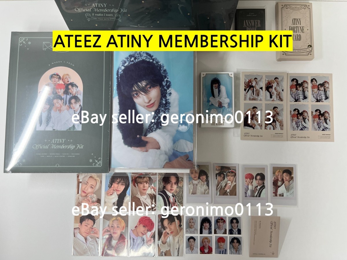 ON HAND] ATEEZ ATINY MEMBERSHIP KIT Atiny 4rd Membership/ ATEEZ