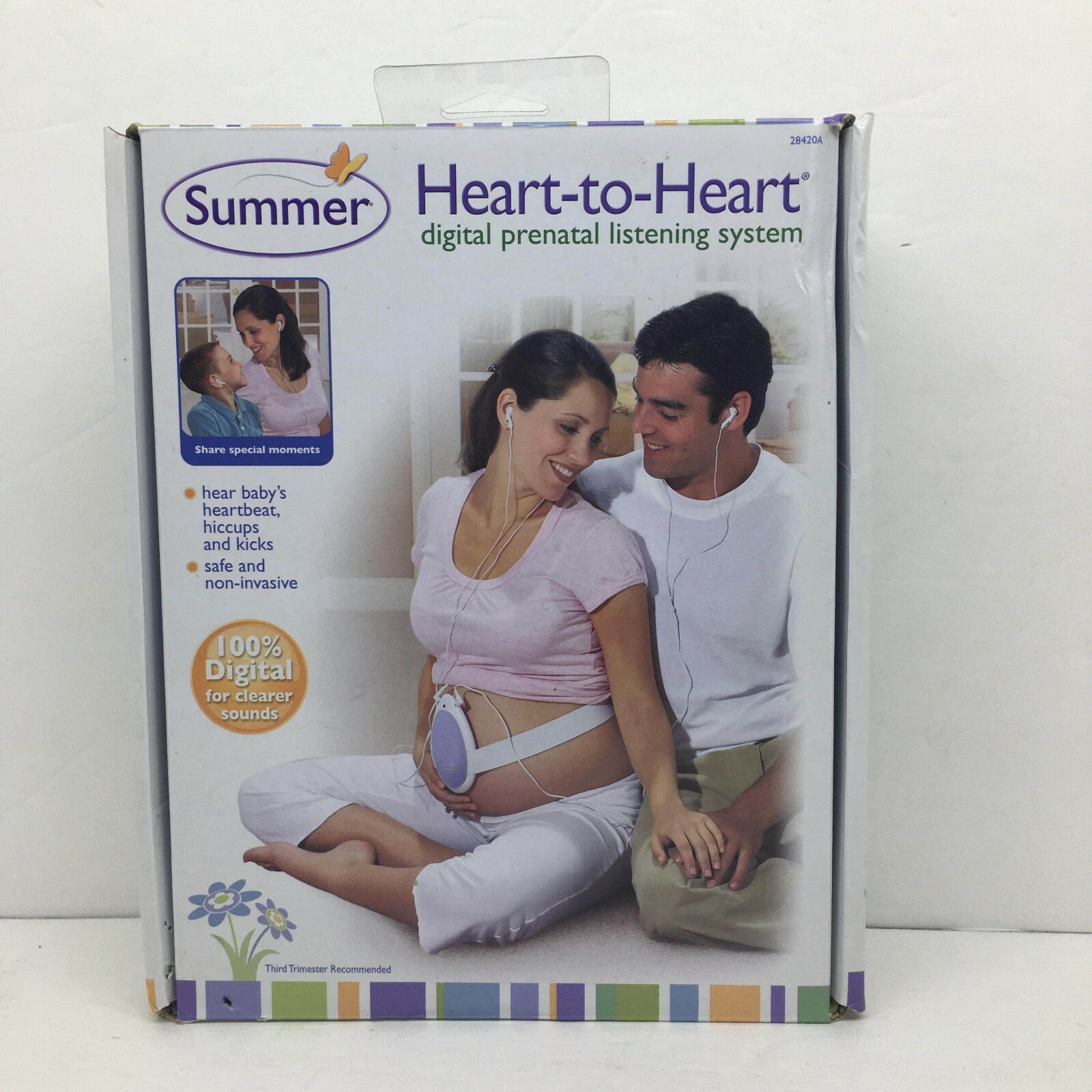summer infant heart to heart prenatal listening system
