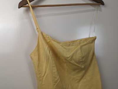 Glassons Linen Blend One Spaghetti Strap Mini Dress Size 8 BNWT | eBay  Australia