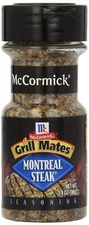 McCormick Grill Mates Montreal Steak Seasoning, 3.4 Ounce