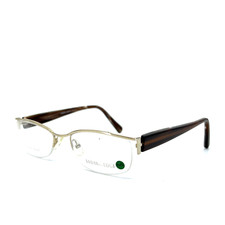 Occhiali da vista Urban Edge 7313 marrone oro montatura donna metallo semi senza montatura 53-17-145