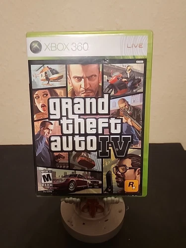 Grand Theft Auto IV - Xbox 360 (2008) Tested With Manual No Map Free Ship