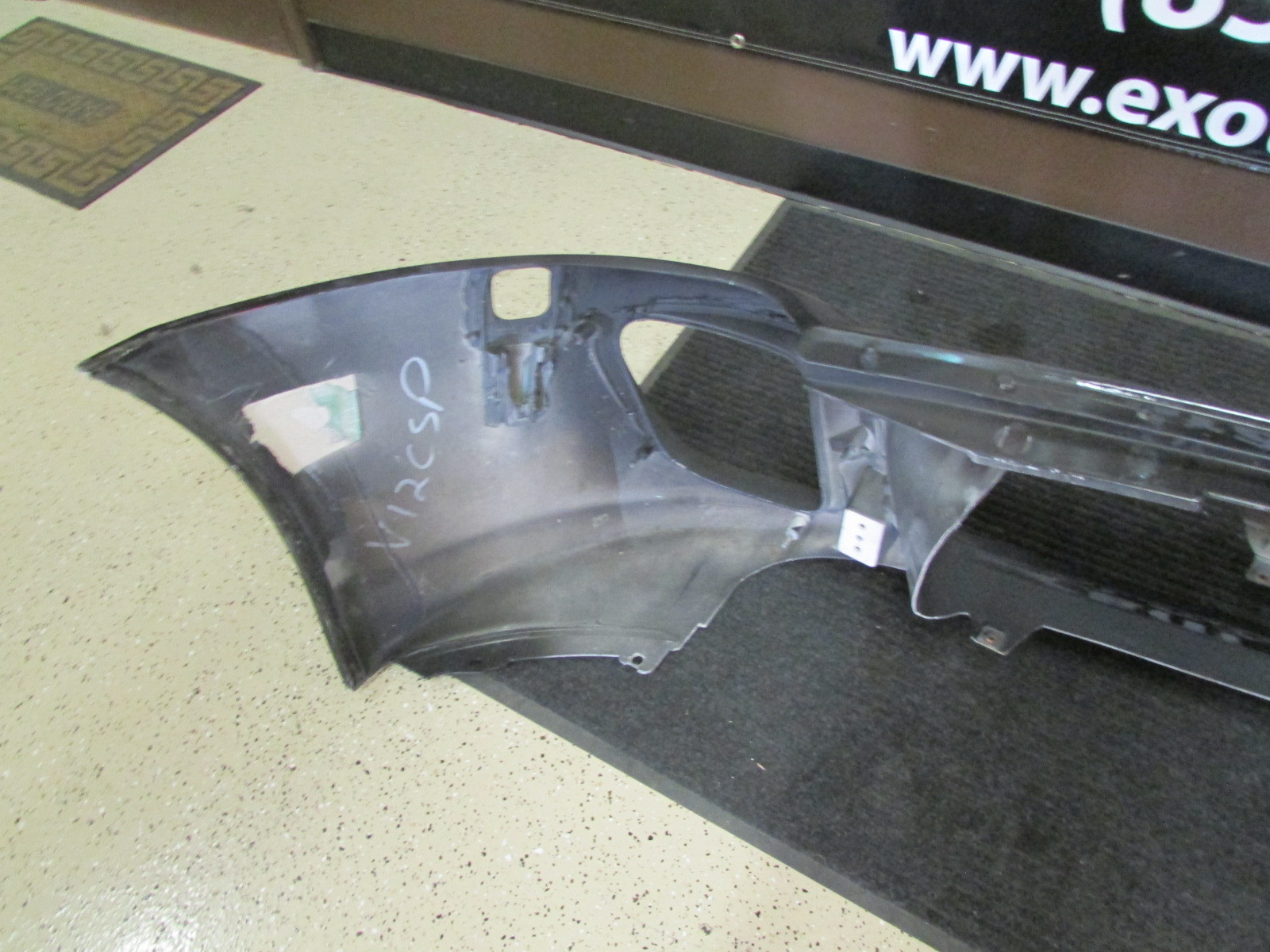 Ferrari 599, Front Bumper, Without Parking Sensor Option, Non US, P/N 69899010