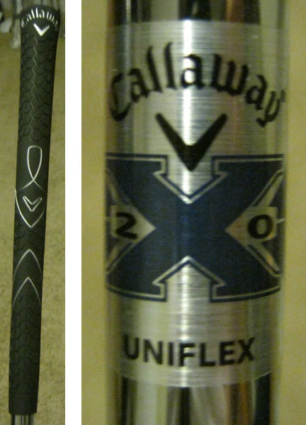 New Callaway Single X-20 4 iron steel Uniflex NG + Bonus 6 Iron - Image 3 of 4