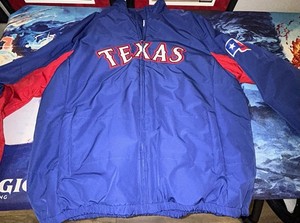 Majestic Texas Rangers Jacket | eBay