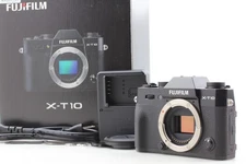 [MINT IN BOX] Fujifilm X-T10 Digital Mirrorless Camera 16.3MP Black From JAPAN
