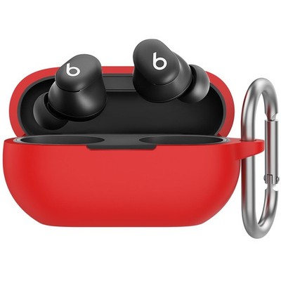 AhaStyle Silicone Case for Beats Solo Buds (2024), Red