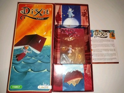 NEW & Completely Sealed Cards +insert  Dixit 2 Extension Quest Open Box Complete