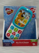 My First Phone 12M+ Lights & Sounds English Spanish Pretend Play Kids Toy Cell