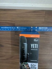 Logitech for Creators Blue Yeti USB Microphone Mic With Blue Voice