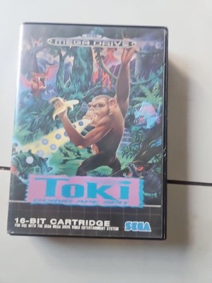 Sega Mega Drive Spiel - TOKI Going Ape Spit - PAL - CIB