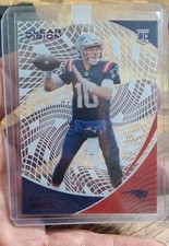 2021 Panini Chronicles - Clear Vision Rookies Mac Jones #CVR-12 Purple /49 (RC)