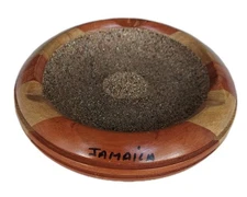 Wood Ashtray Vintage Souvenir Jamaica Carved Wooden Ashtray, Key Dish?Vintage