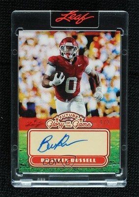 2025 Leaf Glory of the Game Future Red Holo 1/2 Braylen Russell #FG-BR1 Auto pi4