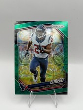 2025 Prizm ED REED Green Scope Prizm #/75 Baltimore Ravens Legend #216 Texans