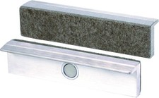 HEUER 113100 Vice Jaws/Protective Jaws (Right Angle, Plane-Parallel Integrated