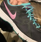 Nike Revolution 2 Womens Size: 11; Color: Black & Green (Great Conditions) — photo 10