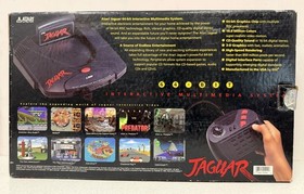 Atari Jaguar 64-Bit Interactive Multimedia System Console Cybermorph Bundle