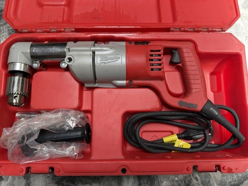 Milwaukee 3107-6 Heavy Duty Right Angle 1/2” Drill W/ Case - (T3-A4)