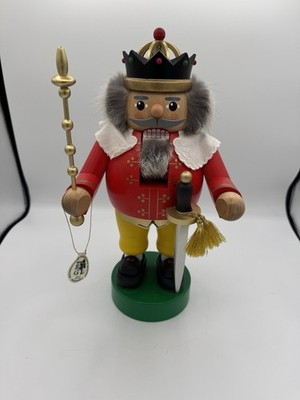 Richard Glasser King Nutcracker 13 Inch Tall