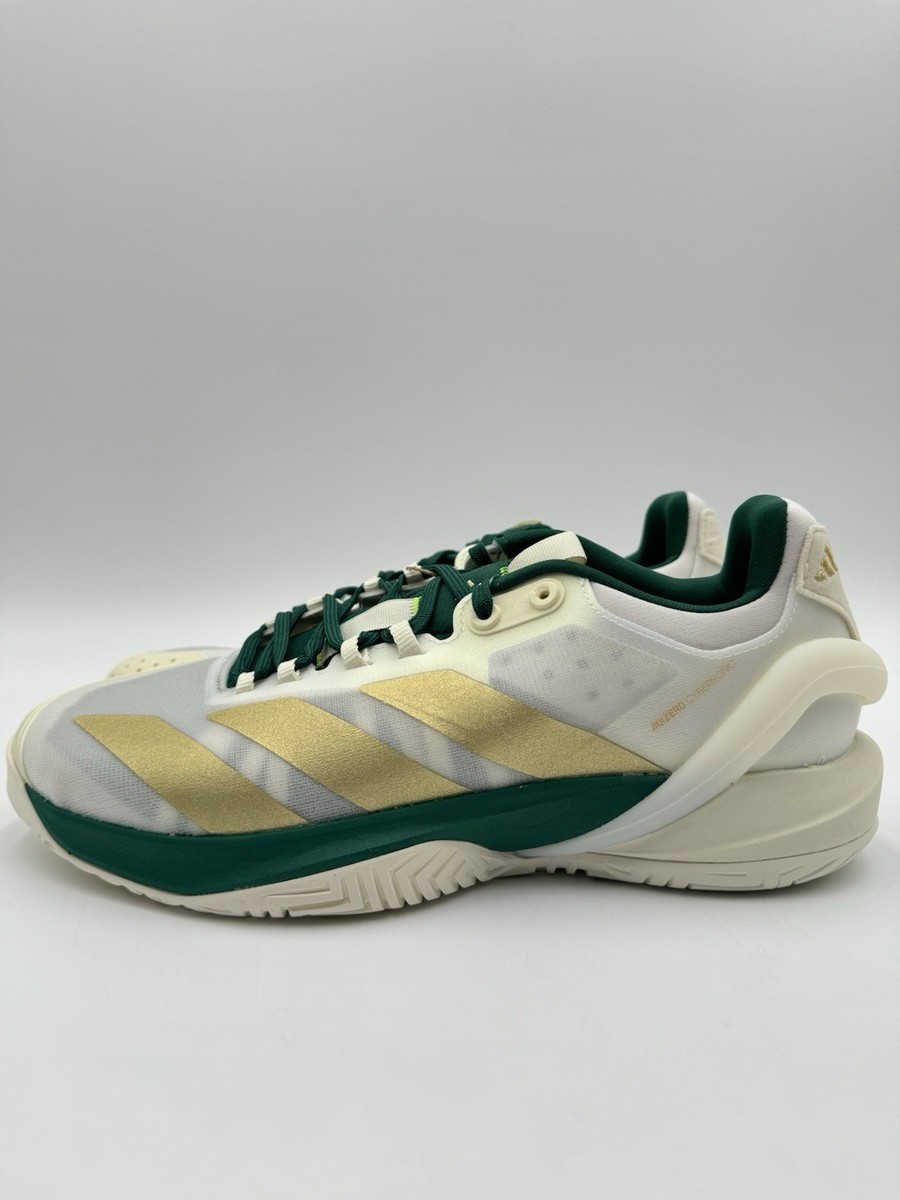 Adidas Mens Adizero Cybersonic 2 Tennis Multiple Sizes White Gold
