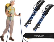 Trekology Trekking Pole TREKZ SE Lightweight Collapsible Hiking Walking Sticks