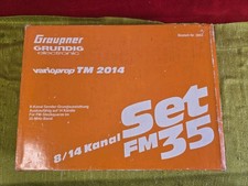 Graupner Varioprop 8/14 Kanal Set FM 35 Konvolut #R4